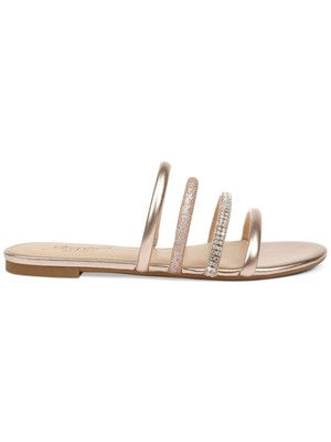 

Женские шлепанцы с круглым носком BADGLEY MISCHKA Silver Nigella Ii, размер 8,5 м, Серебряный, JW3430