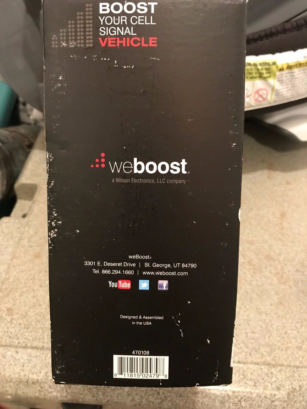 weBoost Drive 4G-M (470108) - Used WITH ORIGINAL BOX & MANUALS