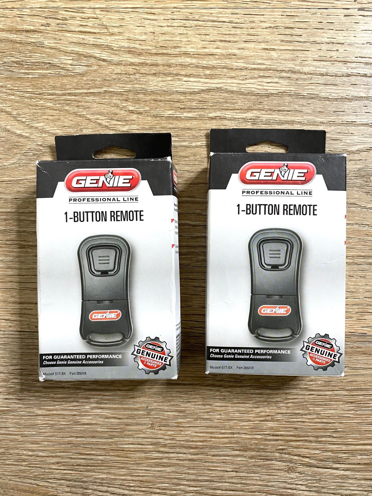 2 Гаражные ворота Genie Company G1T-BX с 1-кнопочным дистанционным управлением (ACSCTG Type 1 Intellicode)