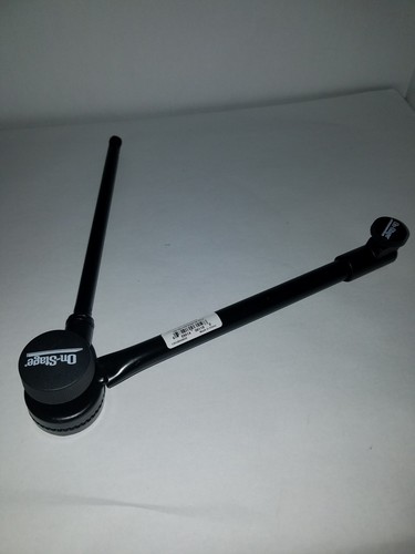 On-Stage MSA9505 PosiLok Telescoping Mini Boom for Microphone Stands FREE SHIP