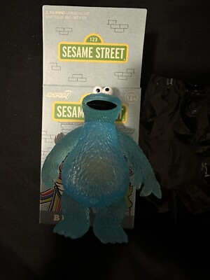 Super7 ReAction Sesame Street Cookie Monster X-Ray 1/12 Chase Blind Box Figure
