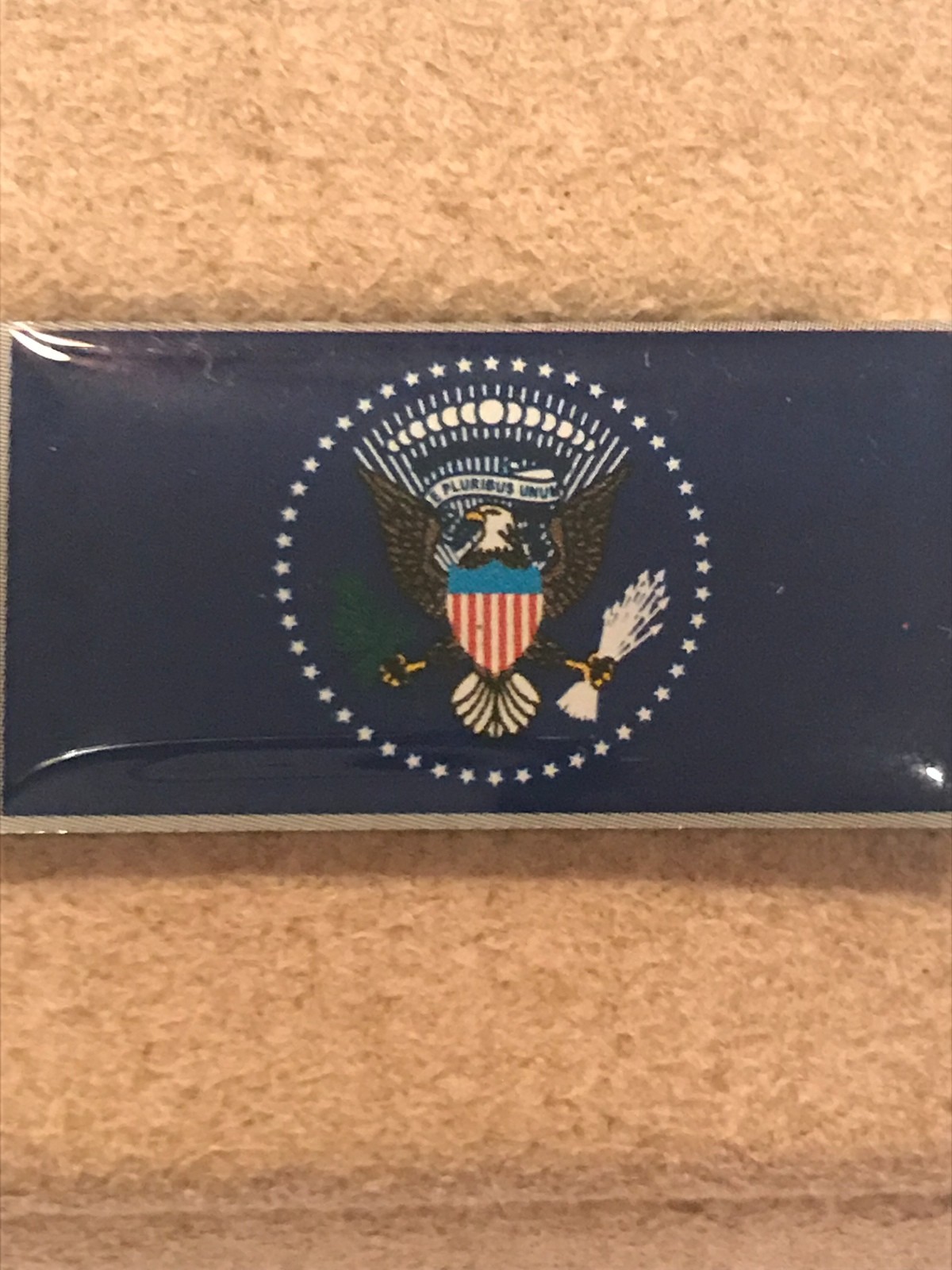 Great Seal of the United States - Eagle - Blue Enamel - Lapel Pin - Limited -