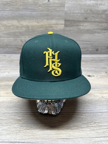 New Era 59Fifty Fitted Hat Society (FHS) Green Custom Fitted