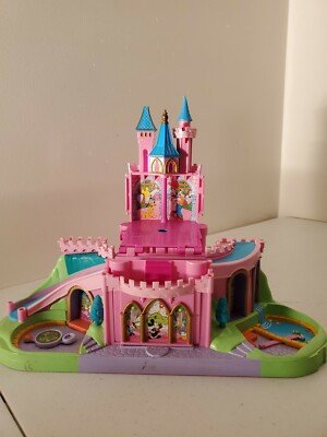 polly pocket castle playset