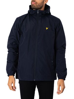 

Мужская куртка с капюшоном Lyle - Scott, синяя, Синий, JK464V-Z271