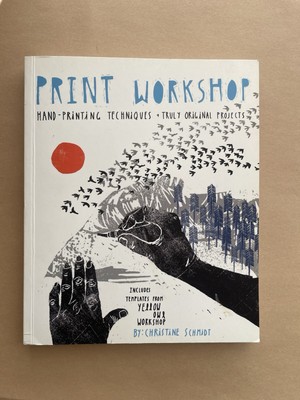 Print Workshop. Hand Printing Techniques. DIY Block Printing Instructions