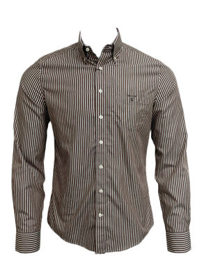 GANT Men's Bark The Breton Fall Shirt 300072 Sz M NWT