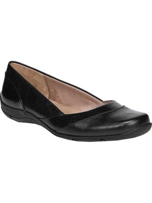 

LIFE STRIDE Женские черные балетки со змеиной кожей Deja Vu с круглым носком балетки 5,5 м, Черный, DEJA