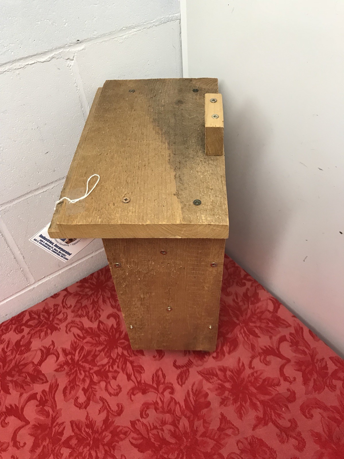 Bat House 2 Chamber Wood Handmade In USA 16 1/2