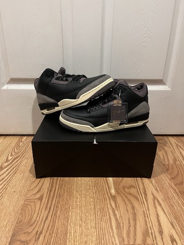 Pre-owned Jordan A Ma Maniére X Air  3 Retro “while You Were Sleeping” (size 13.5w/12m) In Black