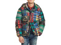 polo ralph lauren patchwork down jacket