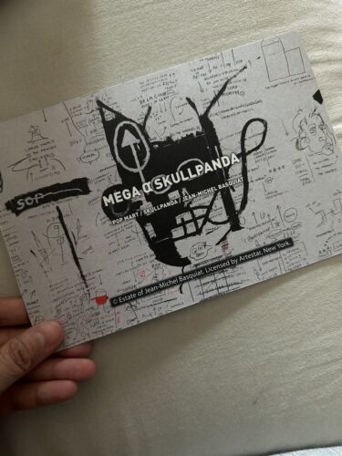 In Stock 100% Genuine Pop Mart Jean-Michel Basquiat Mega In Stock 100% Genuine Pop Mart Jean-Michel Basquiat Mega