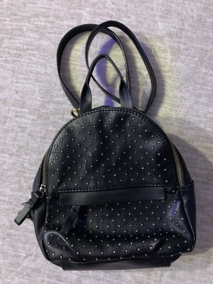 American Eagle Outfitters Black Studded Backpack Mini