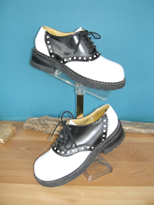 Platform saddle hotsell shoes