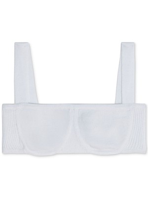 Укороченный топ с квадратным вырезом от ДАНИЭЛЬ БЕРНШТЕЙН