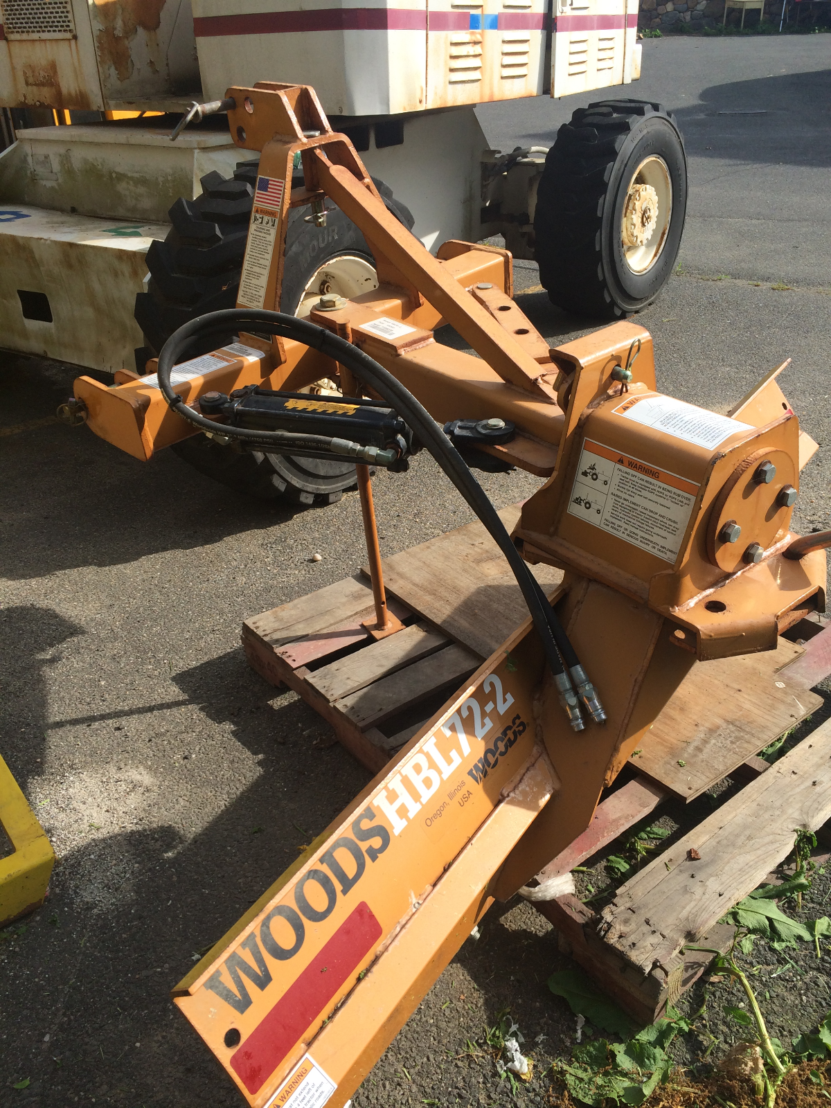 Wooods Three point hitch Rear Blade HBL72-2 3pt For Compact Tractors