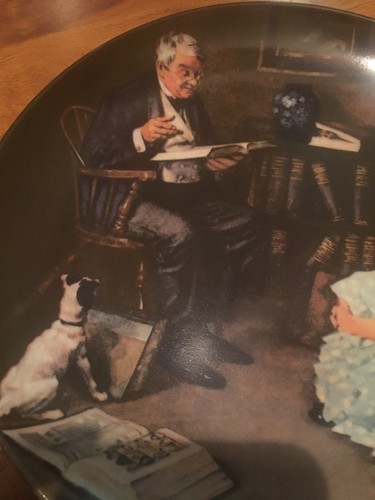 Norman Rockwell Plate  