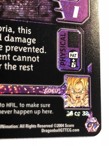 Zarbon's Devastation 150 ALT FOIL LIMITED Rare Super Android 17 DBGT Card