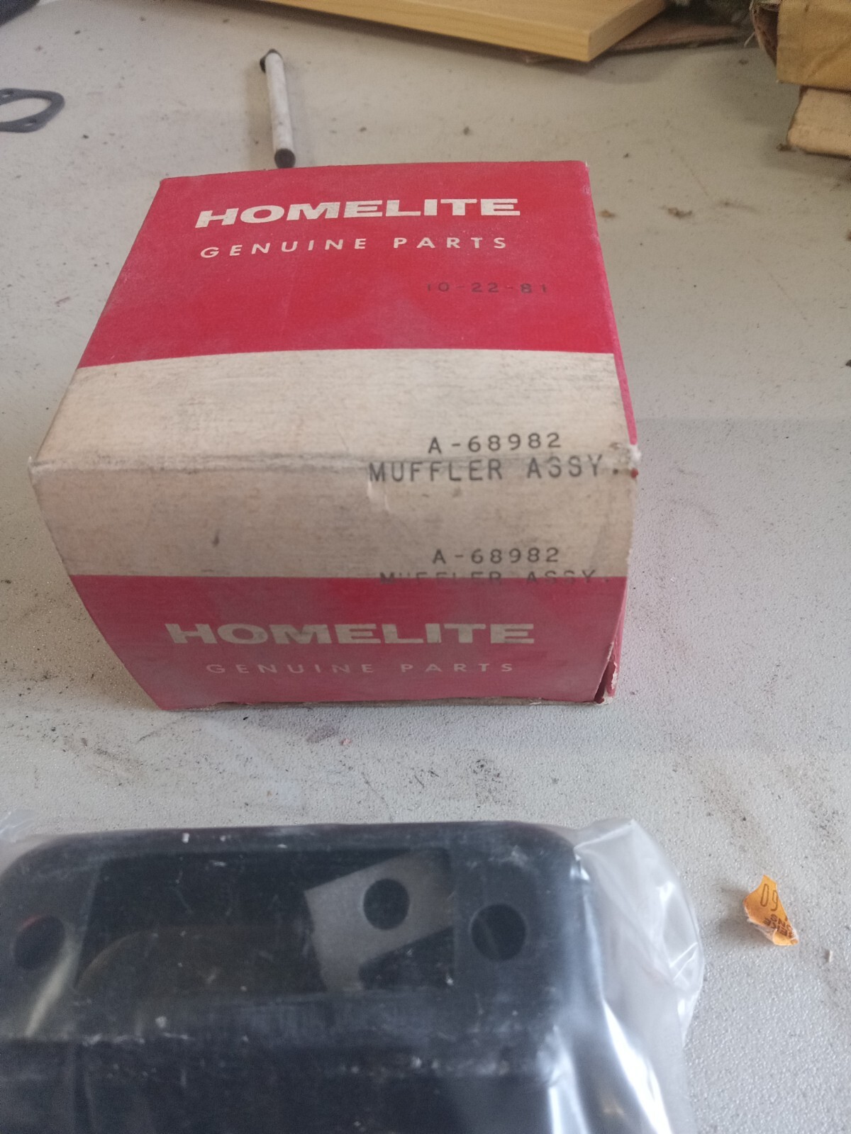 homelite muffler body a68982