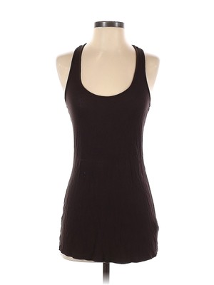 Lanston Women Brown Tank Top S