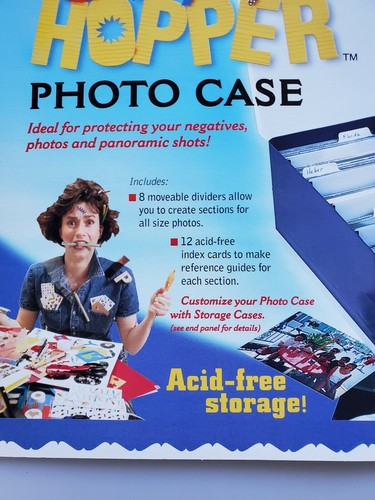 CROPPER HOPPER PHOTO ORGANIZATION SYSTEM ORGANIZER STORAGE CASE 2000 PHOTOS NEW