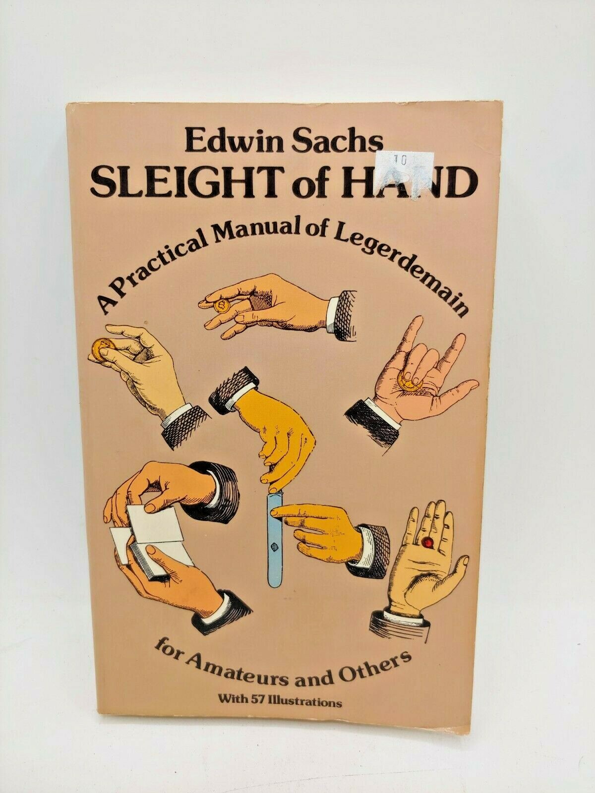 Vintage 1980 Edwin Sachs Sleight of Hand Practical Manual