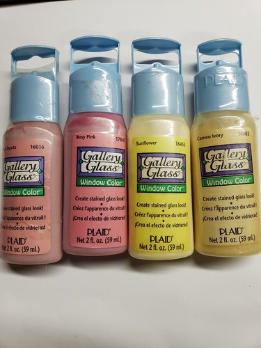 Lot Of Gallery Glass Paints New and unopened.  20 each 2 oz bottles