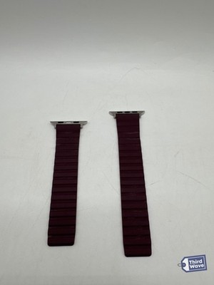 Heyday Apple Watch Silicone Magnetic Band 42/44/45mm Dark Cherry