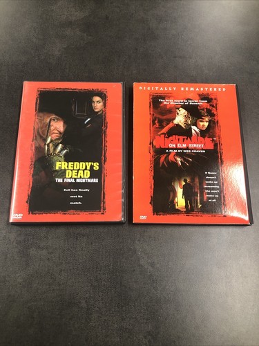 A Nightmare On Elm Street DVD Bundle Freddy Krueger Horror