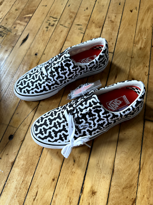 Size 9.5 Supreme X Vans Monogram S Logo Monogram Black Skate Era