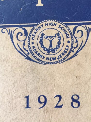 1928 The Lamp Post Kearney High School New Jersey Yearbook + 1925 Lincoln Jr.