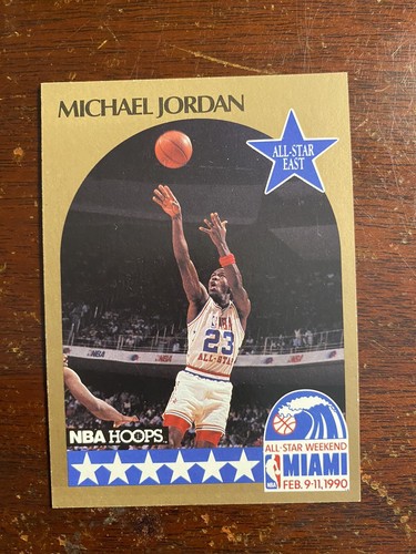 1990 NBA HOOPS Michael Jordan All Star Card #5 Basketball