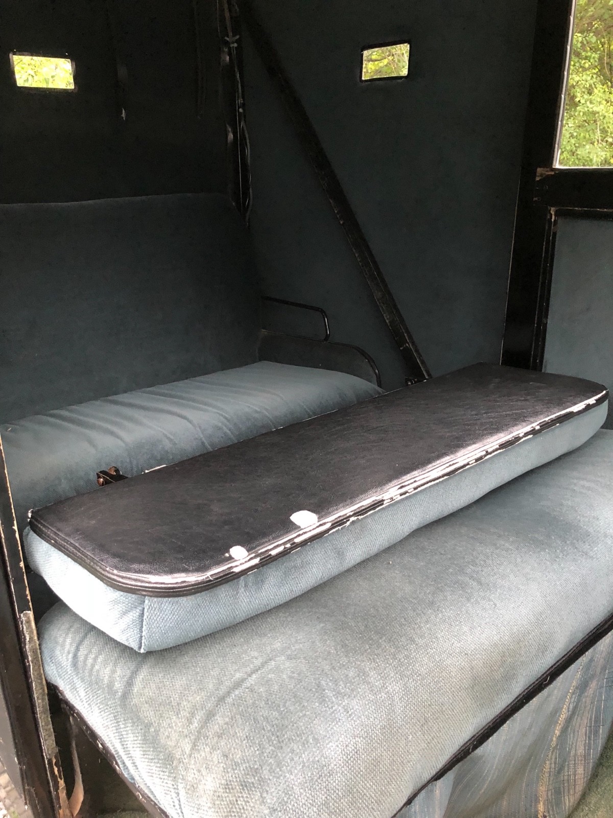 Authentic Horse drawn Mennonite Amish 2 seater buggy carriage