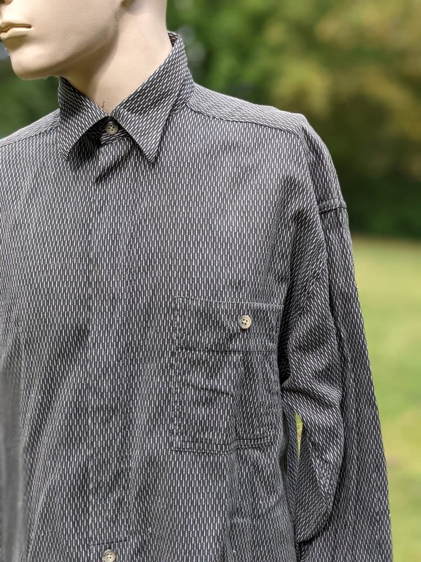 VINTAGE MEN'S YVES SAINT LAURENT TWO TONE DRESS SHIRT | eBay