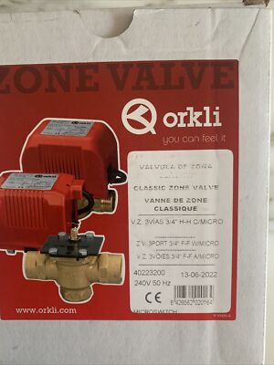 Orkli Válvula 3 Vias 3/4" F-F Micro Ref 40223200