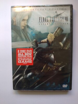Final Fantasy VII: Advent Children (DVD, 2006, 2-Disc Set) BRAND NEW SEALED