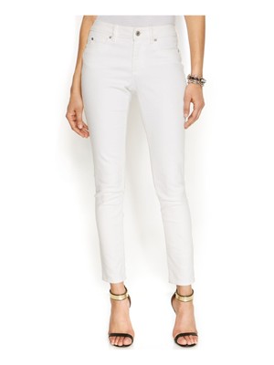 TWO BY VINCE CAMUTO Женские белые брюки прямого кроя 25\0