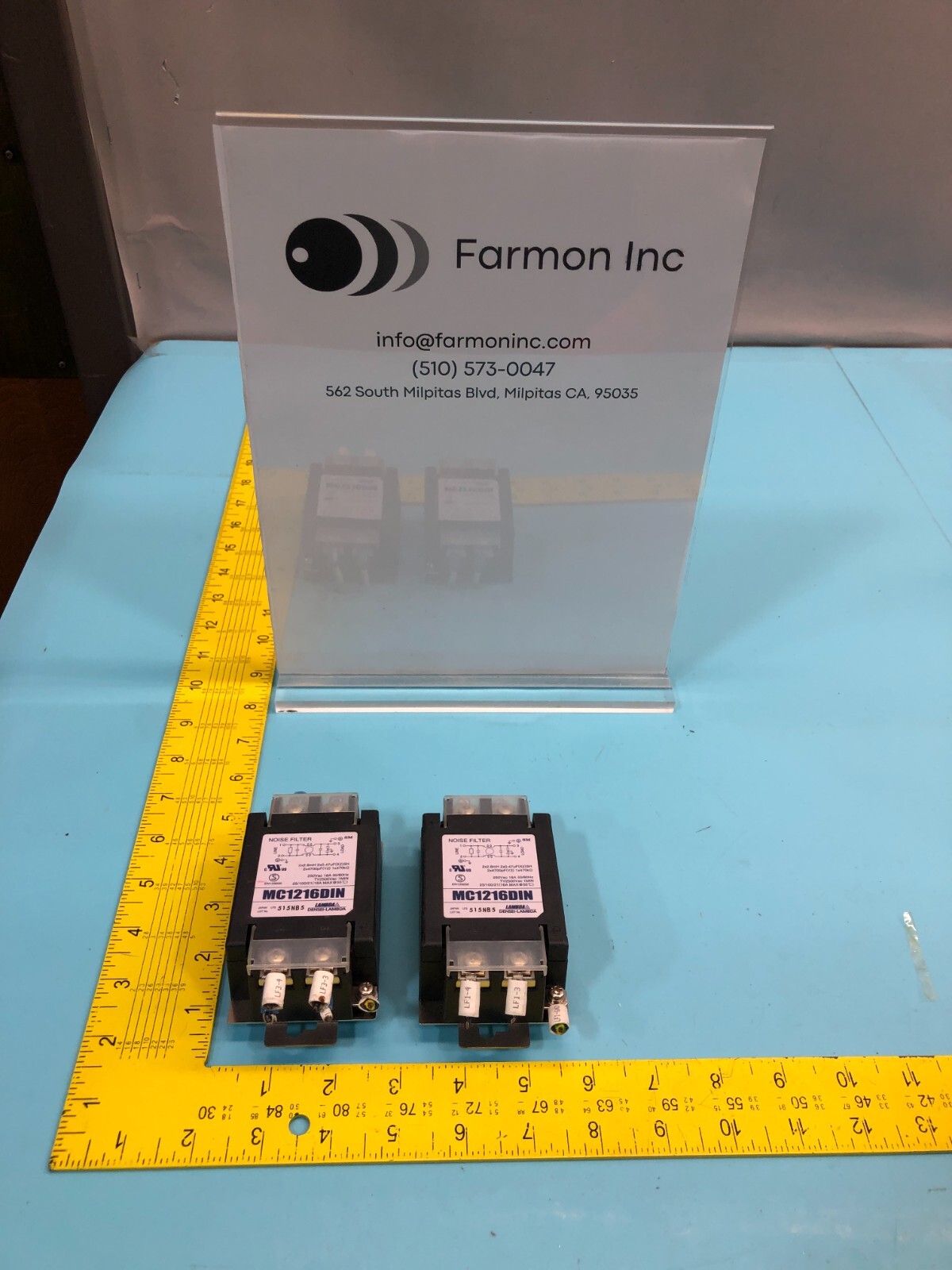 2 Lambda MC1216DIN Noise Filter, 185643