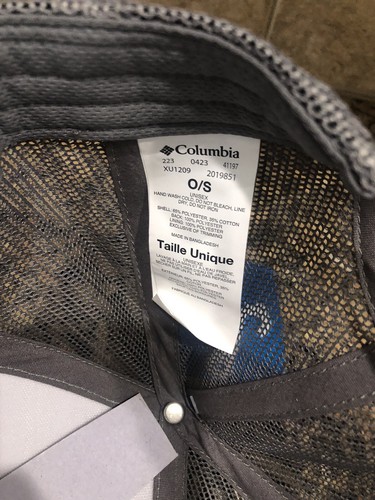 Columbia Spring Grove Snapback Mesh Trucker Hat O/S XU-1209-028  (New w/Tags)