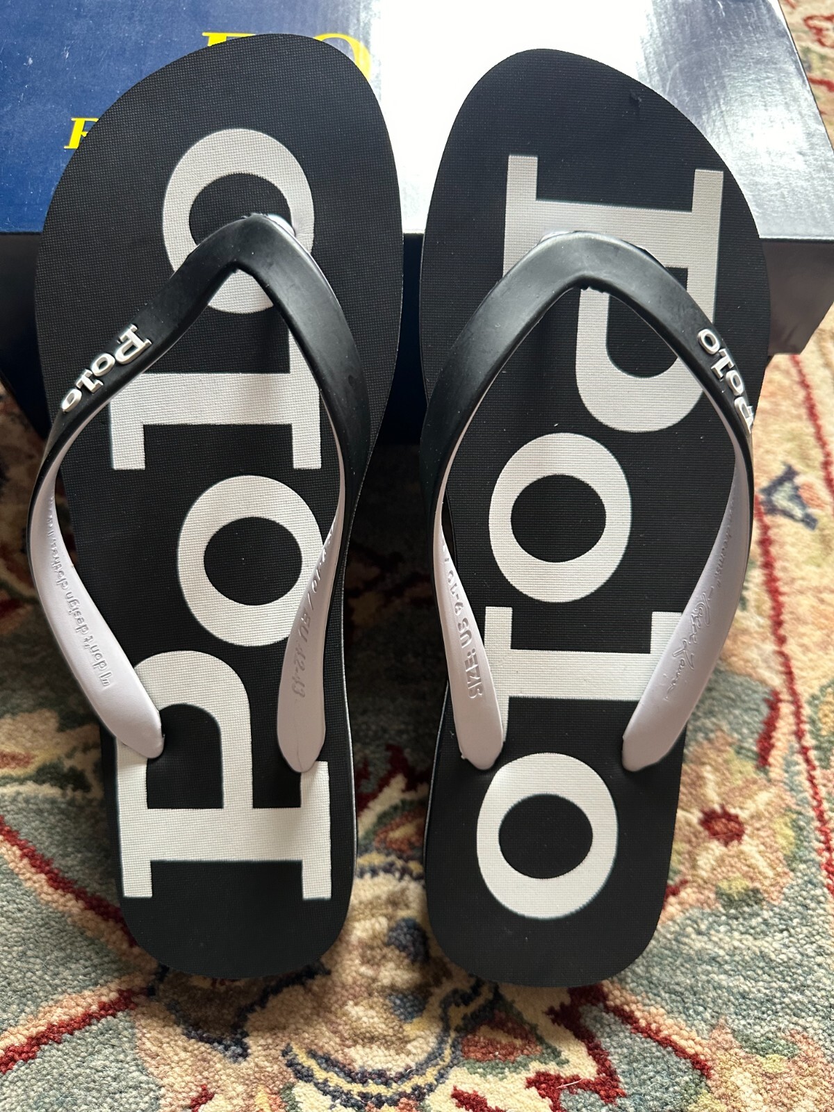 POLO RALPH LAUREN BOLT LOGO FLIP-FLOP トングサンダル Polo Ralph Lauren】BOLT LOGO FLIP-FLOP トングサンダル