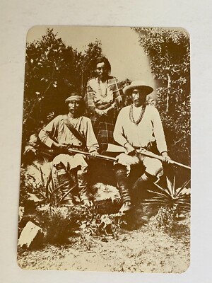 Frontier Photography Ben Wittick Indians Prop Guns Old West Collectors Postcard
