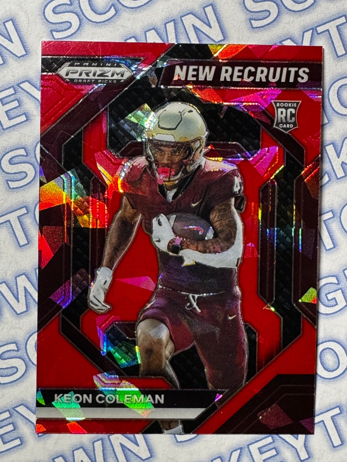 Coleman - nico 2024 Panini Prizm Draft Picks New Recruits RC #NR-KCN -Red