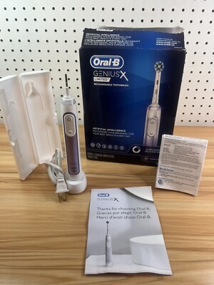 Oral-B Genius X Limited Rechargeable Electric Toothbrush - White Open Box