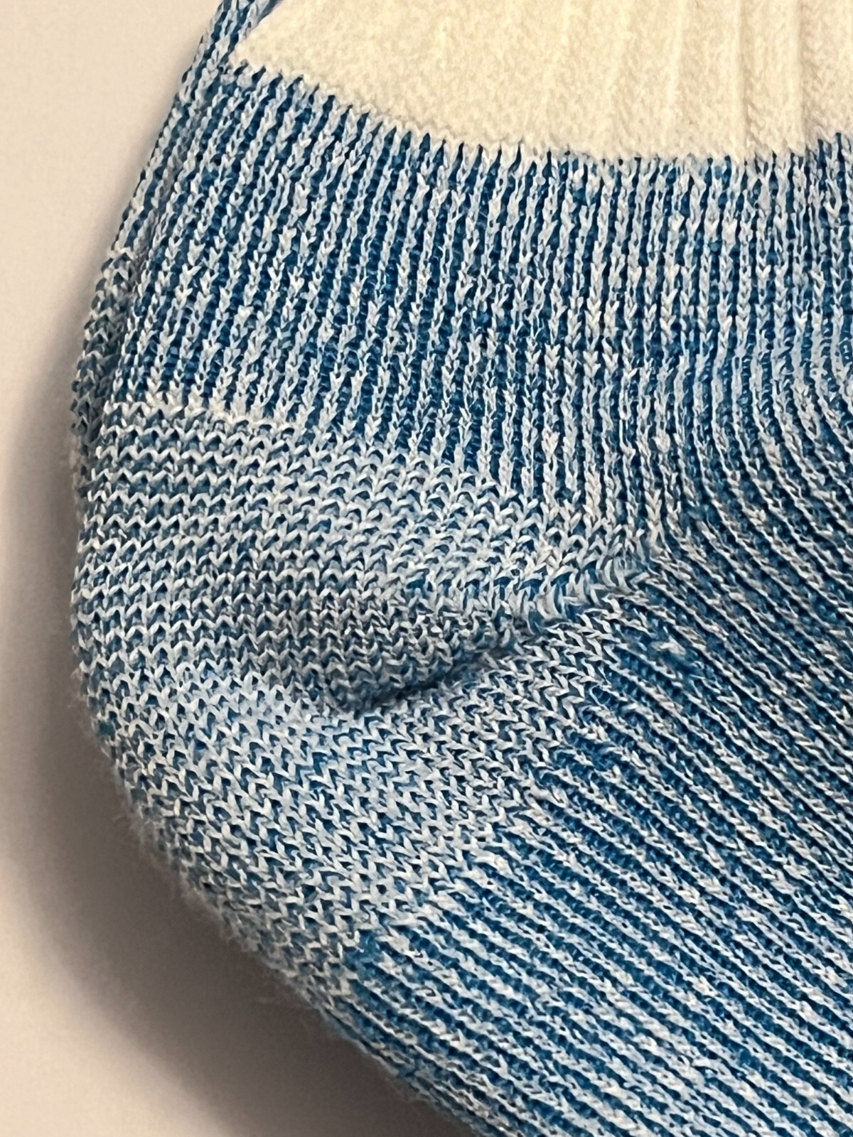 Durbilt Socks Men's  10-13 Blue White Crew