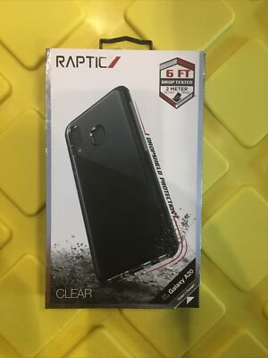 Raptic Shield Cell Phone Case For Galaxy A20 Clear