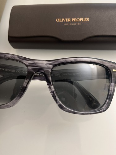 Pre-owned Oliver Peoples Martineaux 49mm Ov5450su In Dk Azure Polar Msrp$642 Great Gift In Gray