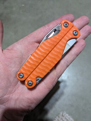 Leatherman Charge G10 Scales -Torx - Orange- SCALES ONLY