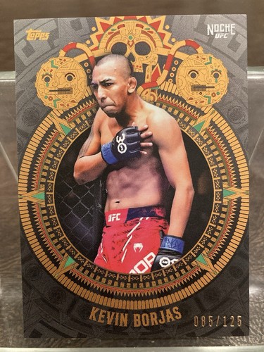 2024 Topps UFC Noche Kevin Borjas Silver Parallel #/125 Base