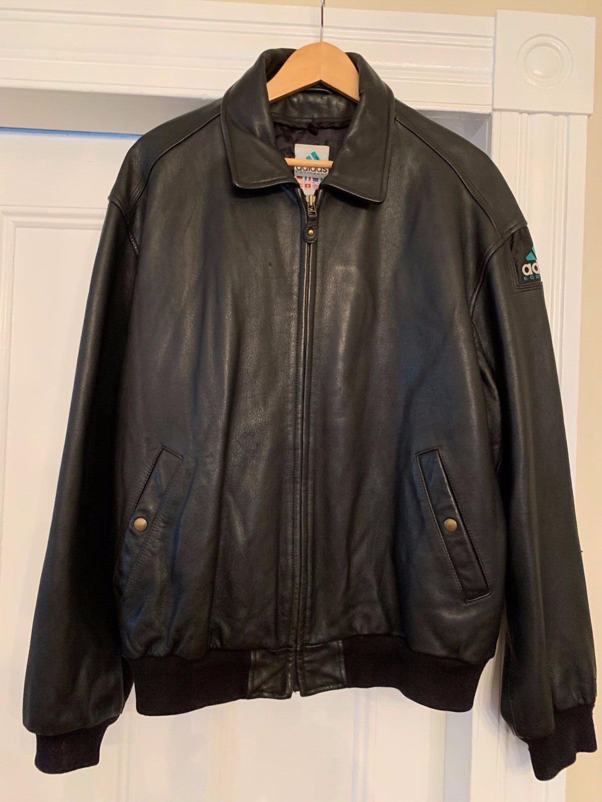 & Vest W Logos Sz Large C1995 Rare