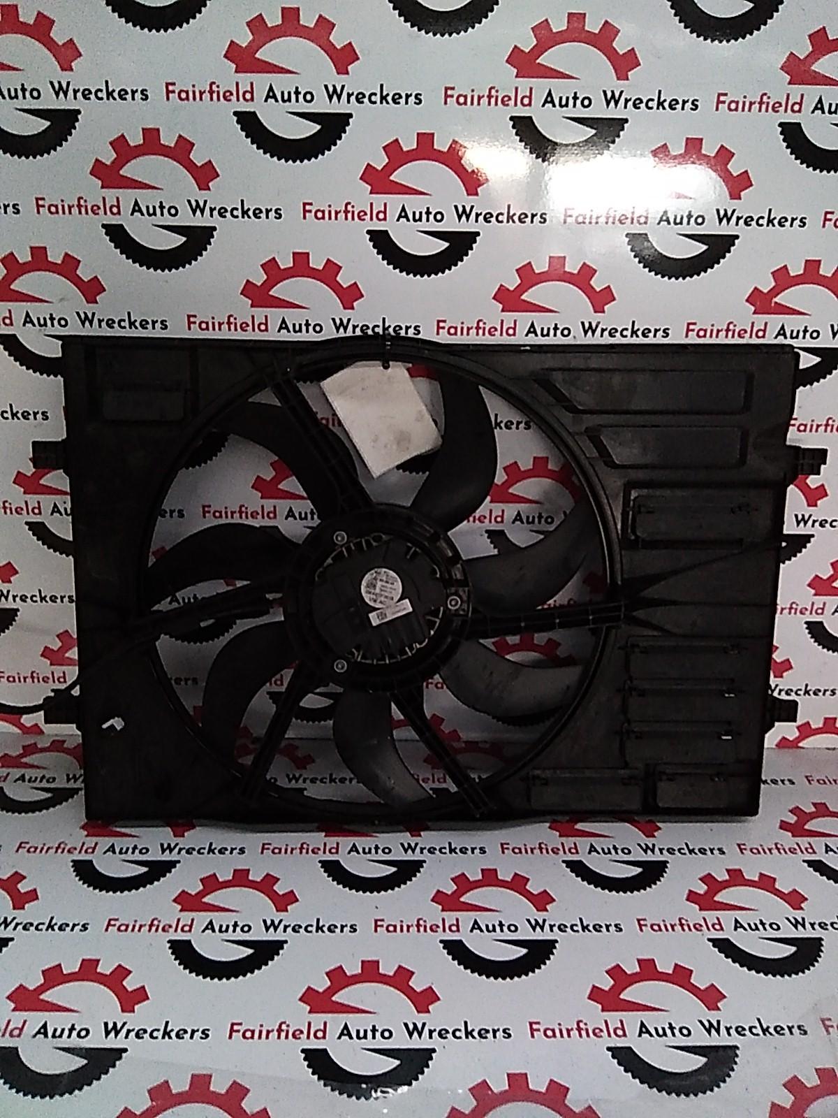 AUDI A3 8V 05/2013-05/2016 SINGLE FAN ASSEMBLY 1.6L DIESEL 400W BROSE - thumbnail 2